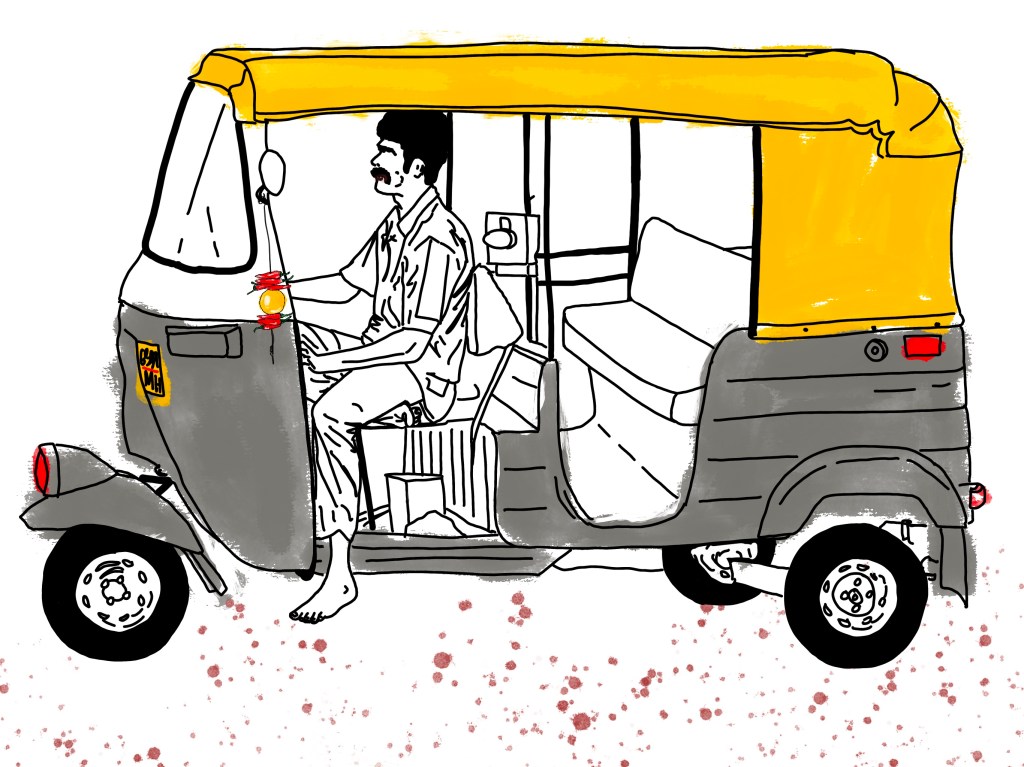 ألا تكترث، تماماً مثل سائق الرݠشة في&nbsp;مومباي